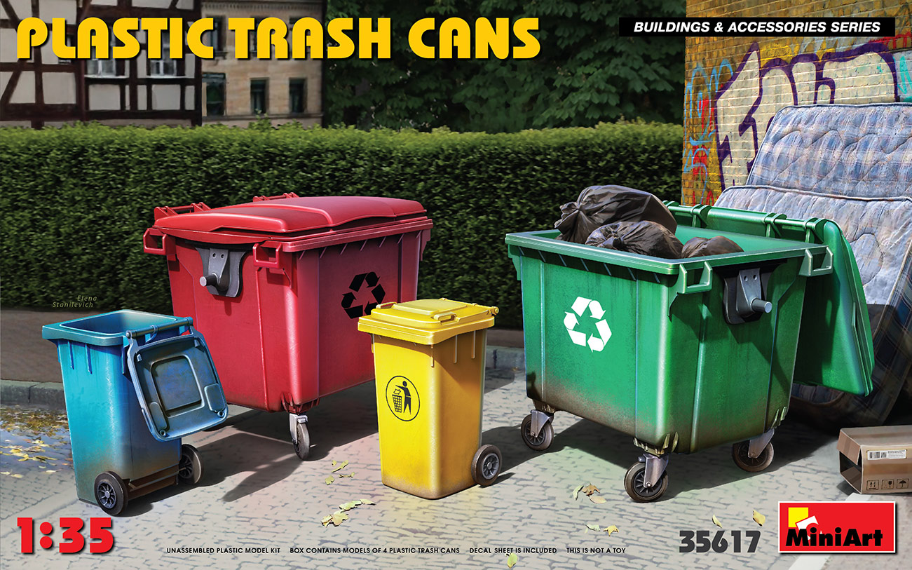 Large discount rubbish bins
